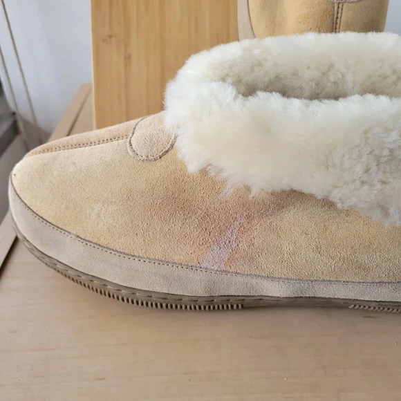 COPY - NWT- 100% GENUINE MEN’S AUSTRALIAN SHEEPSKIN SLIPPERS - (Men’s Size 12) - Picture 11 of 13